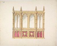 Design for Gothic Tracery and Paneling