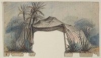 Design for a Stage Set by Eugène Cicéri