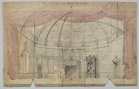 Design for a Stage Set by Eugène Cicéri