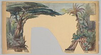 Design for a Stage Set by Eugène Cicéri