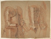 Studies of Armor, anonymous, French, 17th century