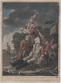 The Death of General Wolfe at Quebec (September, 1759), after Edward Penny
