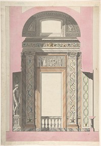 Drawing for an Interior