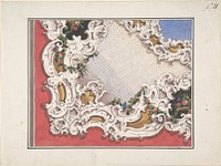 Design for a Ceiling, Anonymous, Italian, 19th century