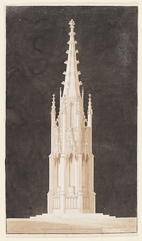 Spired Gothic Monument