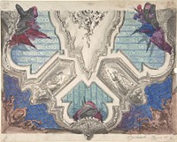 Design for a Painted Ceiling  by Anonymous, Italian, 19th century