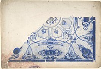 Design for a Painted Ceiling, Anonymous, Italian, 19th century