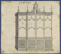 China Case, from Chippendale Drawings, Vol. II by Thomas Chippendale