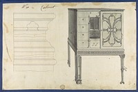 Cabinet, from Chippendale Drawings, Vol. II by Thomas Chippendale