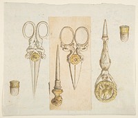 Designs for Scissors, Punches, and Thimbles