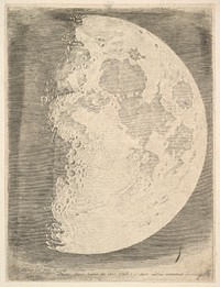 The Moon in its First Quarter