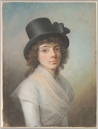 Portrait of Petronella Cornelia Rømeling by Jens Jørgensen Juel