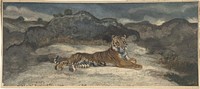 Royal Tiger by Antoine-Louis Barye