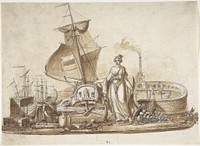 Allegory of Shipping by Charles Percier