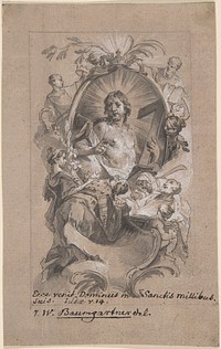 Christ in Glory by Johann Wolfgang Baumgartner