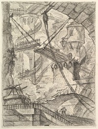 The Drawbridge, from Carceri d'invenzione (Imaginary Prisons)