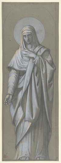 Mater Dolorosa by Camille-Auguste Gastine