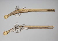 Pair of Miquelet Pistols