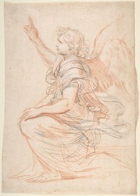 Study for the Archangel Gabriel