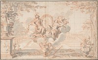 Allegory of Spring, after Sébastien Leclerc, Anonymous, French, 18th century