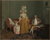 The Saithwaite Family by Francis Wheatley
