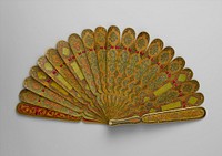 Fan with Poetic Verses, dated 1301 AH/1883&ndash;84 CE