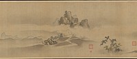 Eight Views of the Xiao and Xiang Rivers by Kano Tsunenobu, Japanese (late 17th–early 18th century)