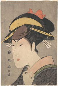 The Actor Matsumoto Yonesaburō in a Woman's Role