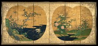 Birds and Flowers of Autumn and Winter by Kano Chikanobu