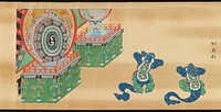 Bugaku Scroll, Japan