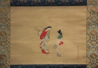 Woman and Attendant by Nishikawa Sukenobu