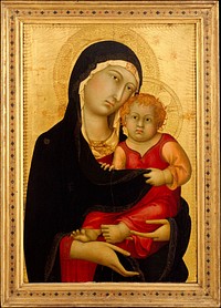 Madonna and Child by Simone Martini