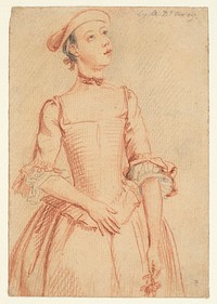 Lady Amelia D'Arcy by Paul Sandby