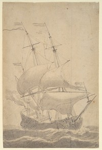 A Dutch Ship in a Strong Breeze