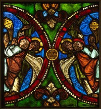 Angels Swinging Censers, French