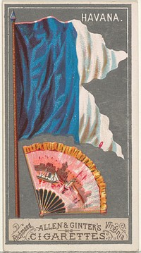 Havana, from the City Flags series (N6) for Allen & Ginter Cigarettes Brands issued by Allen & Ginter 