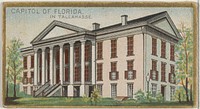 Capitol of Florida in Tallahasse, from the General Government and State Capitol Buildings series (N14) for Allen & Ginter Cigarettes Brands issued by Allen & Ginter
