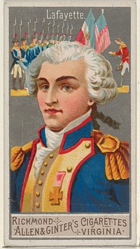 Lafayette, from the Great Generals series (N15) for Allen & Ginter Cigarettes Brands