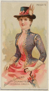 Reserve, from the Parasol Drills series (N18) for Allen & Ginter Cigarettes Brands issued by Allen & Ginter 