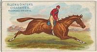 Hanover, from The World's Racers series (N32) for Allen & Ginter Cigarettes