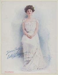 Ethel Barrymore, from the Actresses series (T1), distributed by the American Tobacco Co. to promote Turkish Trophies Cigarettes issued by American Tobacco Company