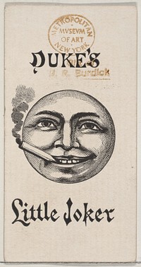 Duke's Little Joker, from the Playing Cards series (N84) for Duke brand cigarettes