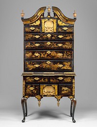 High chest of drawers, American