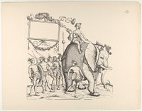 People from Calicut, from The Triumphal Procession of Emperor Maximilian (Triumph Des Kaisers Maximilian I)