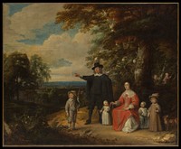 Family Group in a Landscape