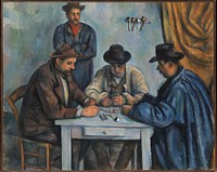 The Card Players by Paul Cézanne