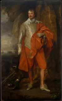 Robert Rich (1587–1658), Second Earl of Warwick by Anthony van Dyck