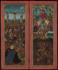 The Crucifixion; The Last Judgment by Jan van Eyck