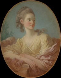 Portrait of a Young Woman by Jean-Honoré Fragonard