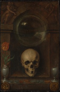 Vanitas Still Life by Jacques de Gheyn II (Netherlandish, Antwerp 1565–1629 The Hague)